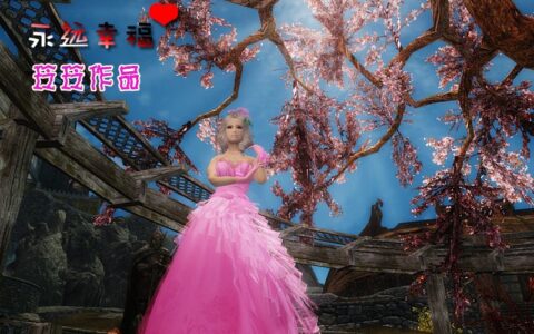 上古卷轴5：天际 玲玲婚纱系列3 落英超美婚纱