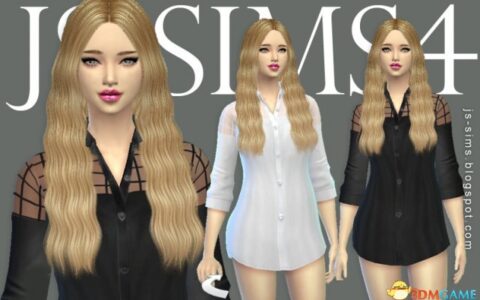 模拟人生4 女性气质衬衫[js-sims]