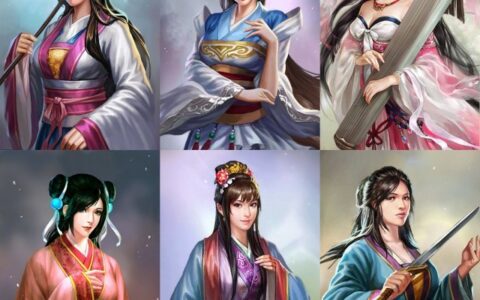 三国志13 古风美女头像|