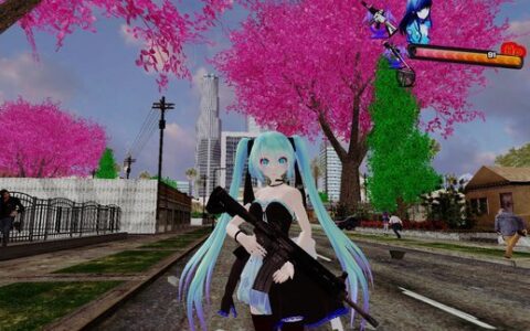 侠盗猎车：圣安地列斯 初音模型替换|