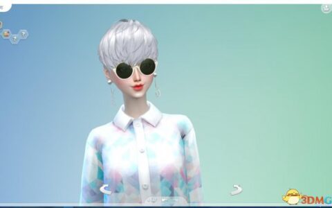 模拟人生4 大眼萌妹梅可可|