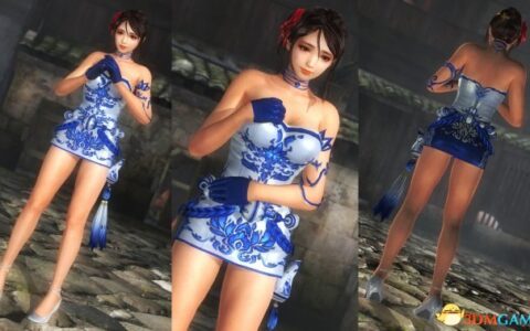 死或生5：最后一战 虎妈青花瓷超短裙|