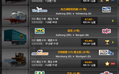 欧洲卡车模拟2 Jazzycat拖车和货柜包5.0汉化版