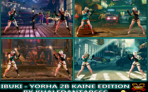 街头霸王5 伊吹尼尔机械纪元2B小姐姐|