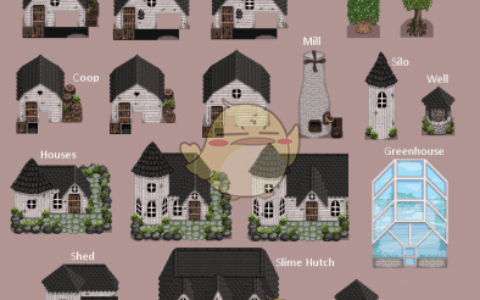 《星露谷物语》MOD|维多利亚式建筑|