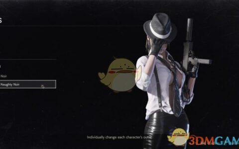 《生化危机2：重制版》MOD|衣衫不整的纯黑服克莱尔|