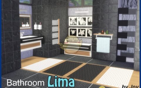 《模拟人生4》MOD|现代浴室家具|