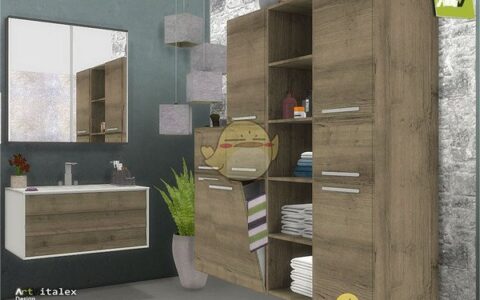 《模拟人生4》MOD|浴室家具|