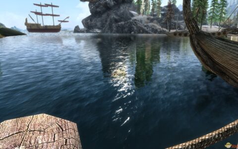 《上古卷轴5：天际》MOD|更真实的水面纹理|