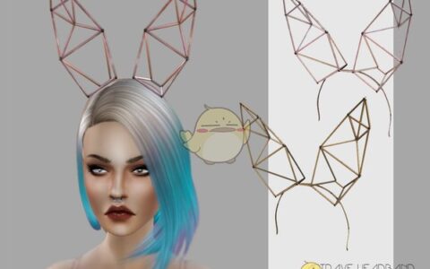 《模拟人生4》MOD|空心动物造型头带|