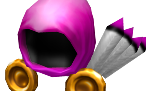 《罗布乐思》MOD|粉色多米诺头盔|