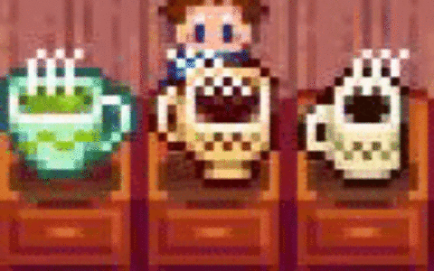 《星露谷物语》MOD|动态外观的咖啡和茶|