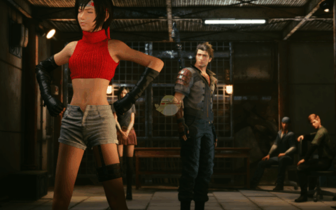 《最终幻想7：重制版》MOD|尤菲的去除护肩服装合集|