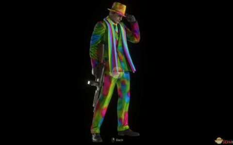 《生化危机4：重制版》MOD|莱昂彩虹套装|