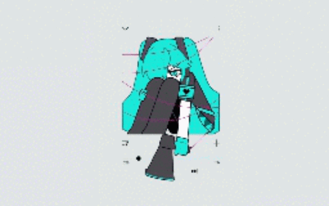 《Wallpaper Engine》MOD|初音变换的音乐图标高清动态壁纸