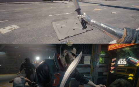 《赛博朋克2077》MOD|更好的反曲刀|