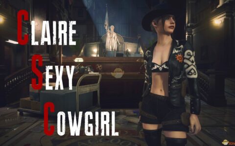 《生化危机2：重制版》MOD|性感女牛仔 无短裤 补丁|