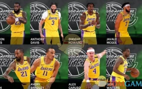 《NBA 2K21》MOD|2020NBA总冠军—洛杉矶湖人队全身照合集|