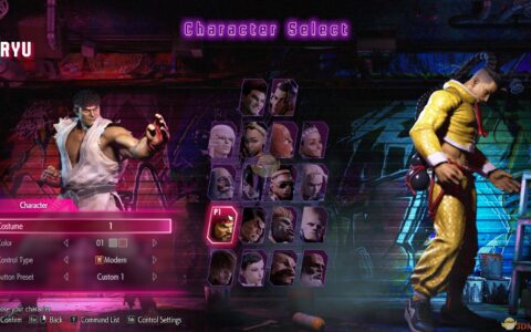 《街头霸王6》MOD|隆经典服装|