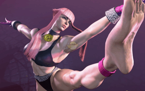 《街头霸王6》MOD|穿奢华内衣的裸足曼侬默认服装2|