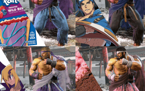 《街头霸王6》MOD|隆的默认服装颜色|