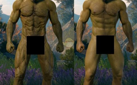 《博德之门3》MOD|半兽人光滑皮肤|