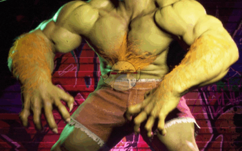 《街头霸王6》MOD|黄毛绿色巨兽布兰卡|