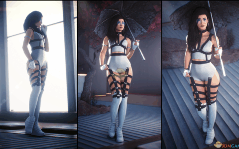 《赛博朋克2077》MOD|性感白色连身内衣合集|