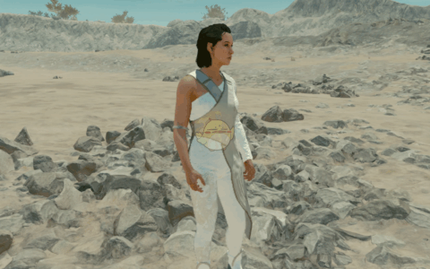 《星空》MOD|穿白色制服裙的安德雷娅|