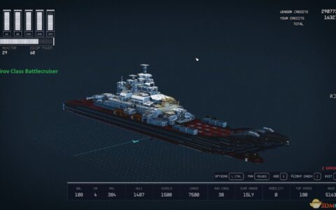 《星空》MOD|1比1的基洛夫级战列巡洋舰蓝图|