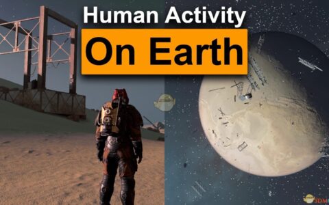 《星空》MOD|地球上的人类活动-人造兴趣点|