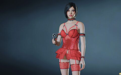 《生化危机2：重制版》MOD|艾达&克莱尔喜庆睡衣装|