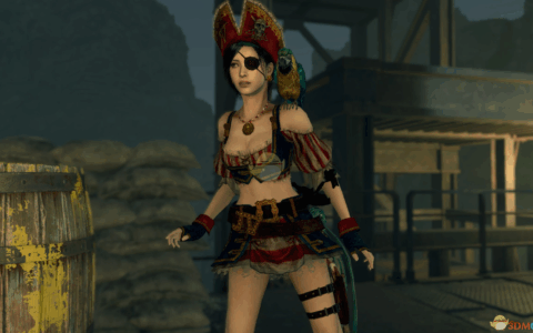 《生化危机4：重置版》MOD|穿海盗王吉尔衣服的艾达王|