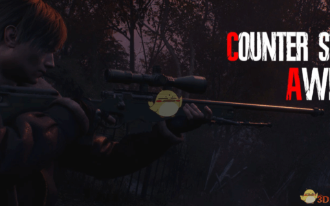 《生化危机4：重制版》MOD|反恐精英2 AWP 取代 SR M1903 |