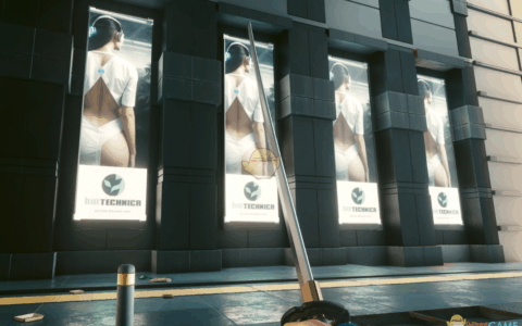 《赛博朋克2077》MOD| 生物技术广告|