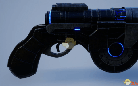 《幻兽帕鲁》MOD|爪钩枪曜蓝科技纹理|