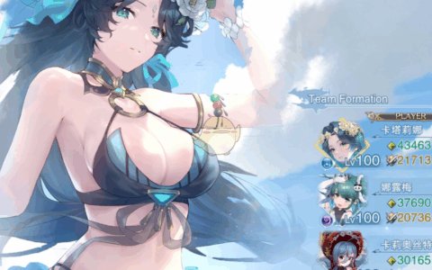 《碧蓝幻想：RELINK》MOD|幻塔的凌寒泳装替换卡塔丽娜|