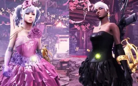 《怪物猎人：世界》MOD|玫瑰连衣裙|