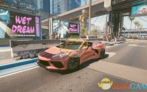 《赛博朋克2077》MOD|2019C8CorvetteStingray|