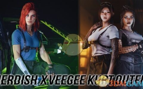 《赛博朋克2077》MOD|Kurt套装 Archive XL|