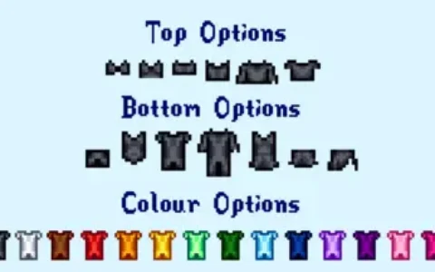 《星露谷物语》MOD|泳装选择|