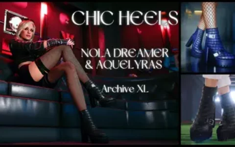 《赛博朋克2077》MOD|别致的高跟鞋|