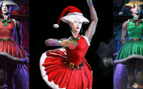 《街头霸王6》MOD|阿鬼的圣诞连衣裙|下载