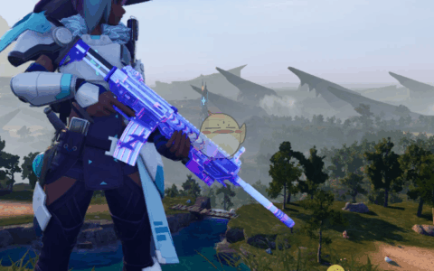 《幻兽帕鲁》MOD|突击步枪霓虹灯皮肤系列|下载（黑白）