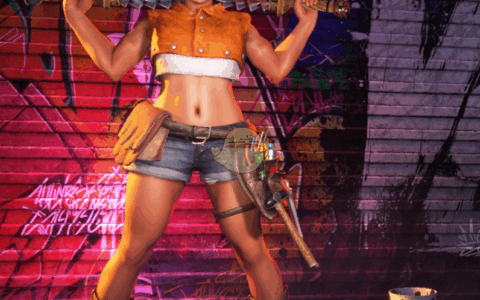 《街头霸王6》MOD|cos妮可的拿锯刃的莉莉|下载