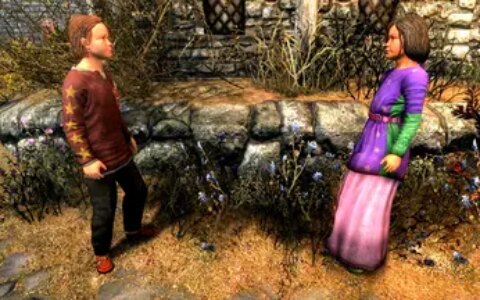 《上古卷轴5：天际重制版》MOD|五彩缤纷的儿童服装|下载