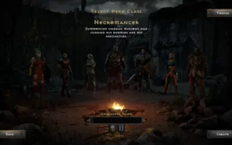 《暗黑破坏神2：重制版》MOD|女性死灵法师|下载