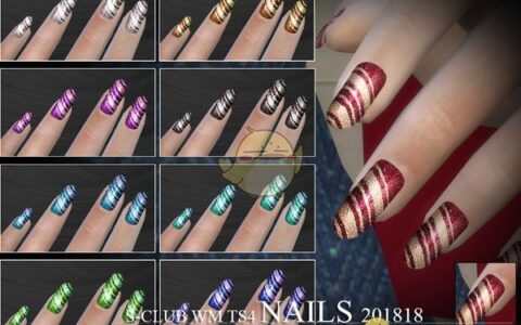 《模拟人生4》MOD|女性美丽指甲|下载