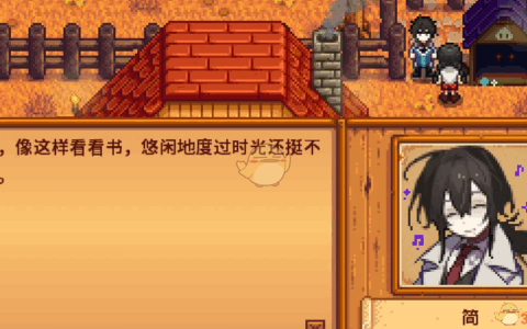 《星露谷物语》MOD|添加自宅警备员NPC简|