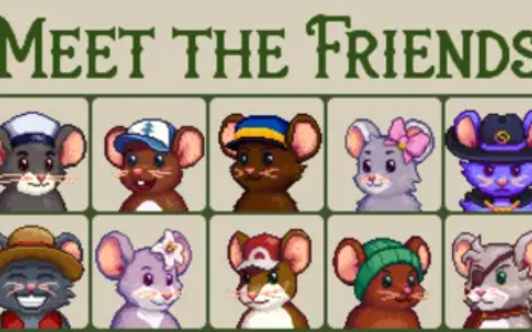 《星露谷物语》MOD|森林中的老鼠朋友|